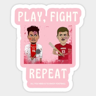 BROCK PURDY VS PATRICK MAHOMES 49ERS Sticker